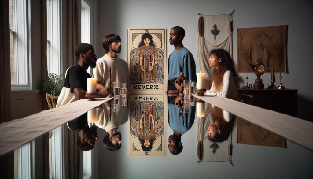 What Does a Reverse Tarot Card Mean? Opposite Energy