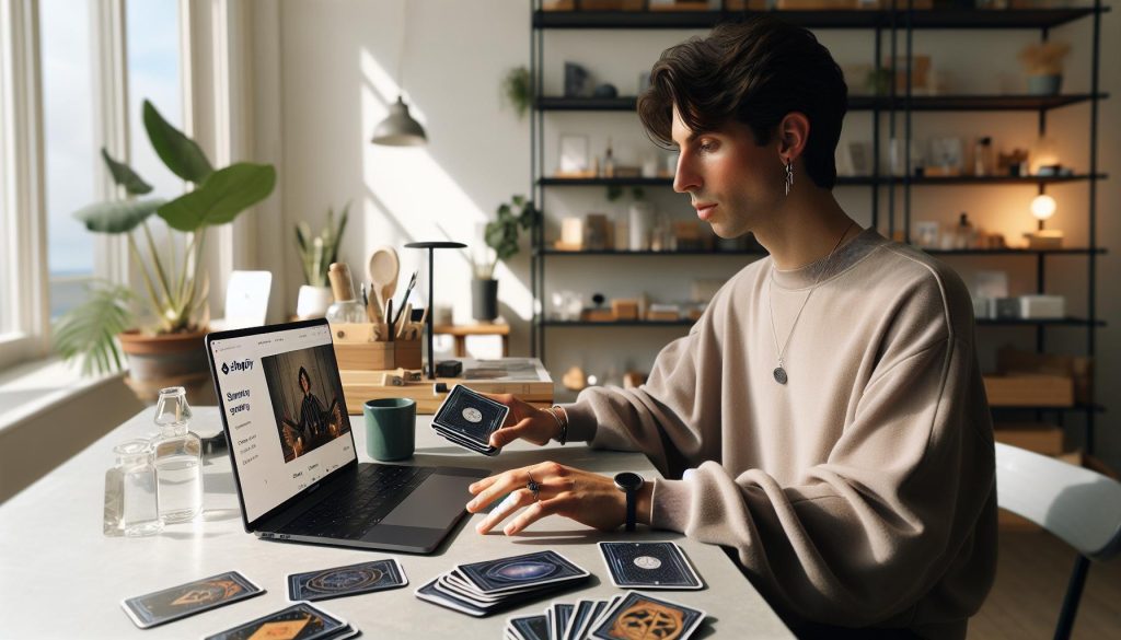 Can You Sell Tarot Readings on Shopify: E-commerce Setup