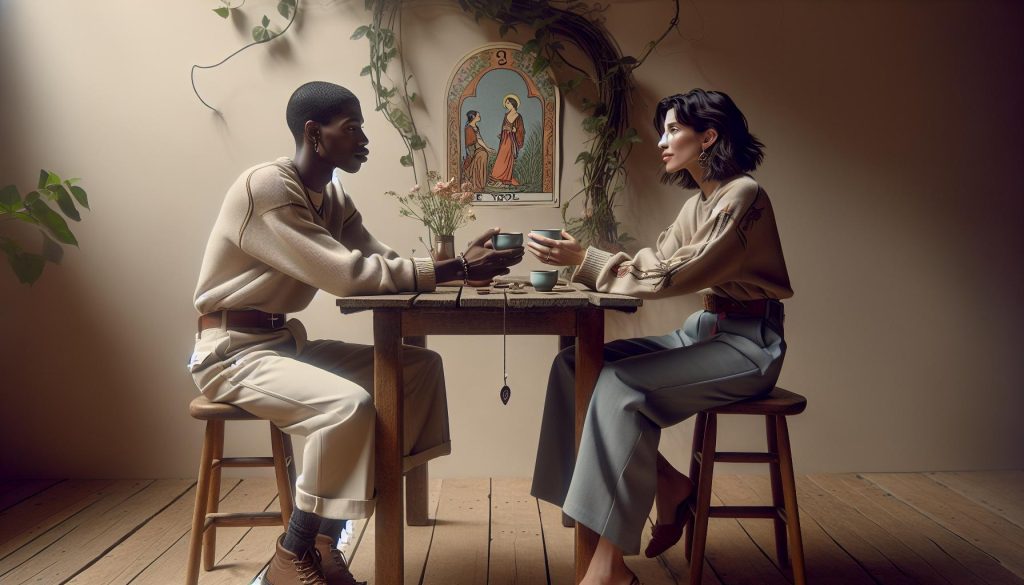 What Does the 2 of Cups Mean in Tarot: Deep Connection