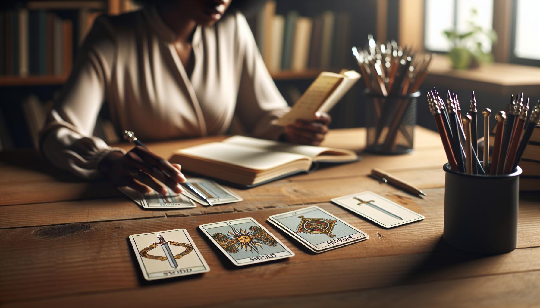 Advanced Tarot Techniques: Interpreting Swords Combos