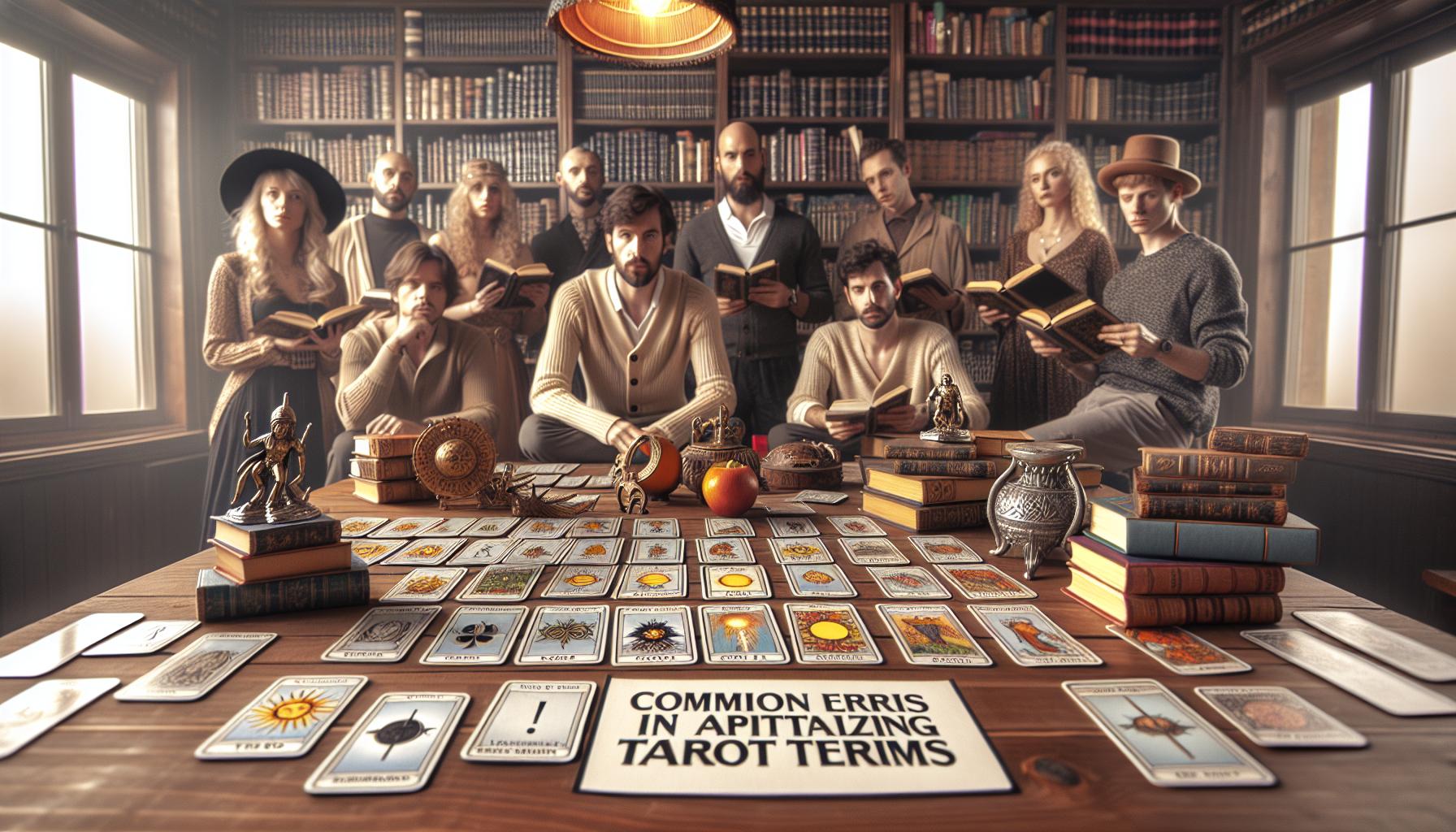Common Errors in Capitalizing Tarot Terms