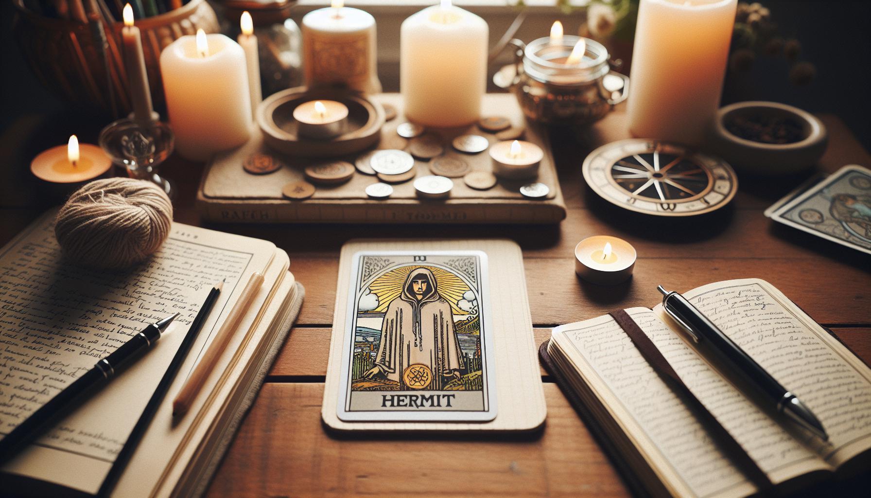 Common Spreads Featuring the Hermit Card