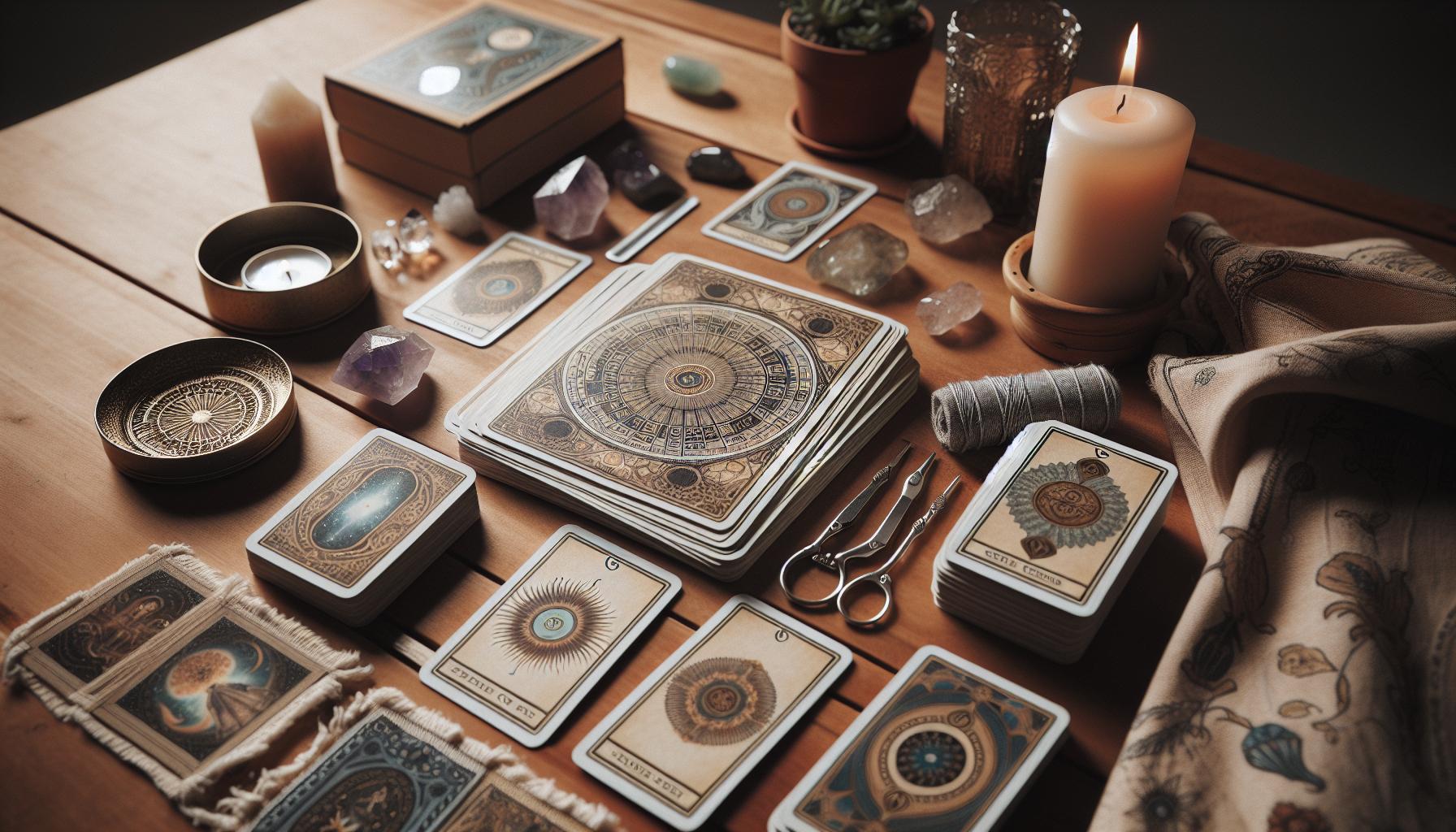 Common Standard Tarot Card Dimensions