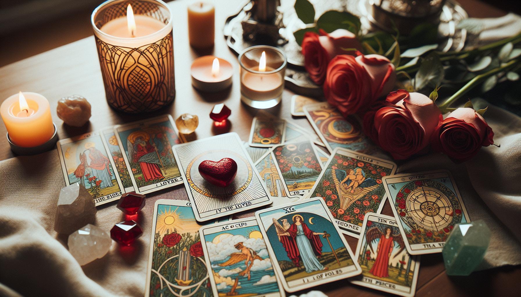 Common Tarot Cards for Love Readings