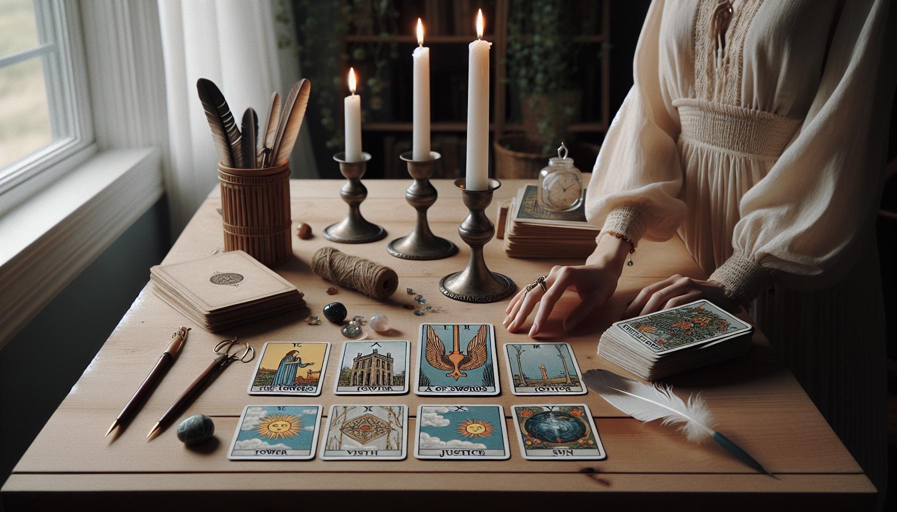 Connecting the Ace of Swords to Other Cards