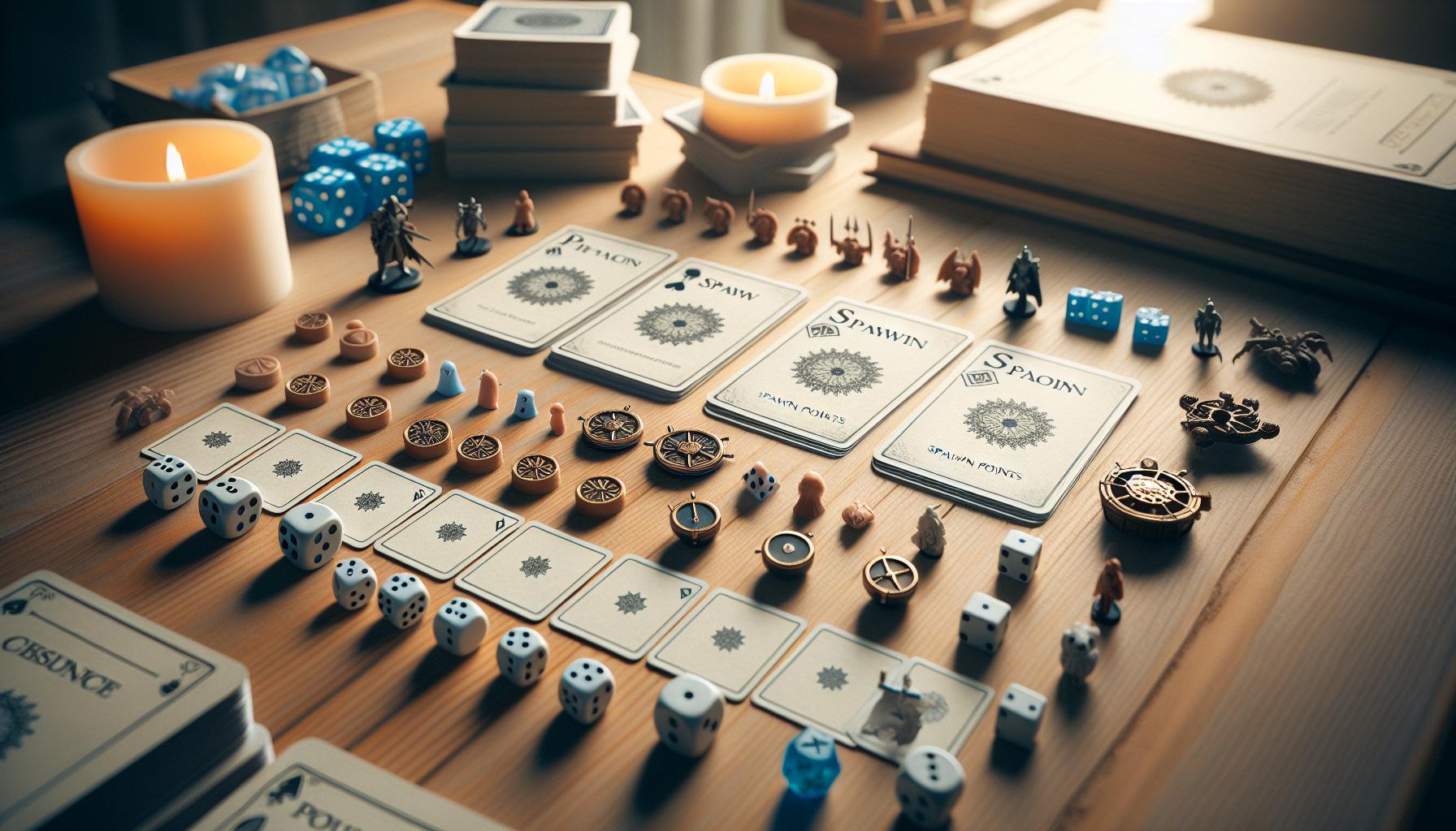 Detailed Spawn Points for Each Card