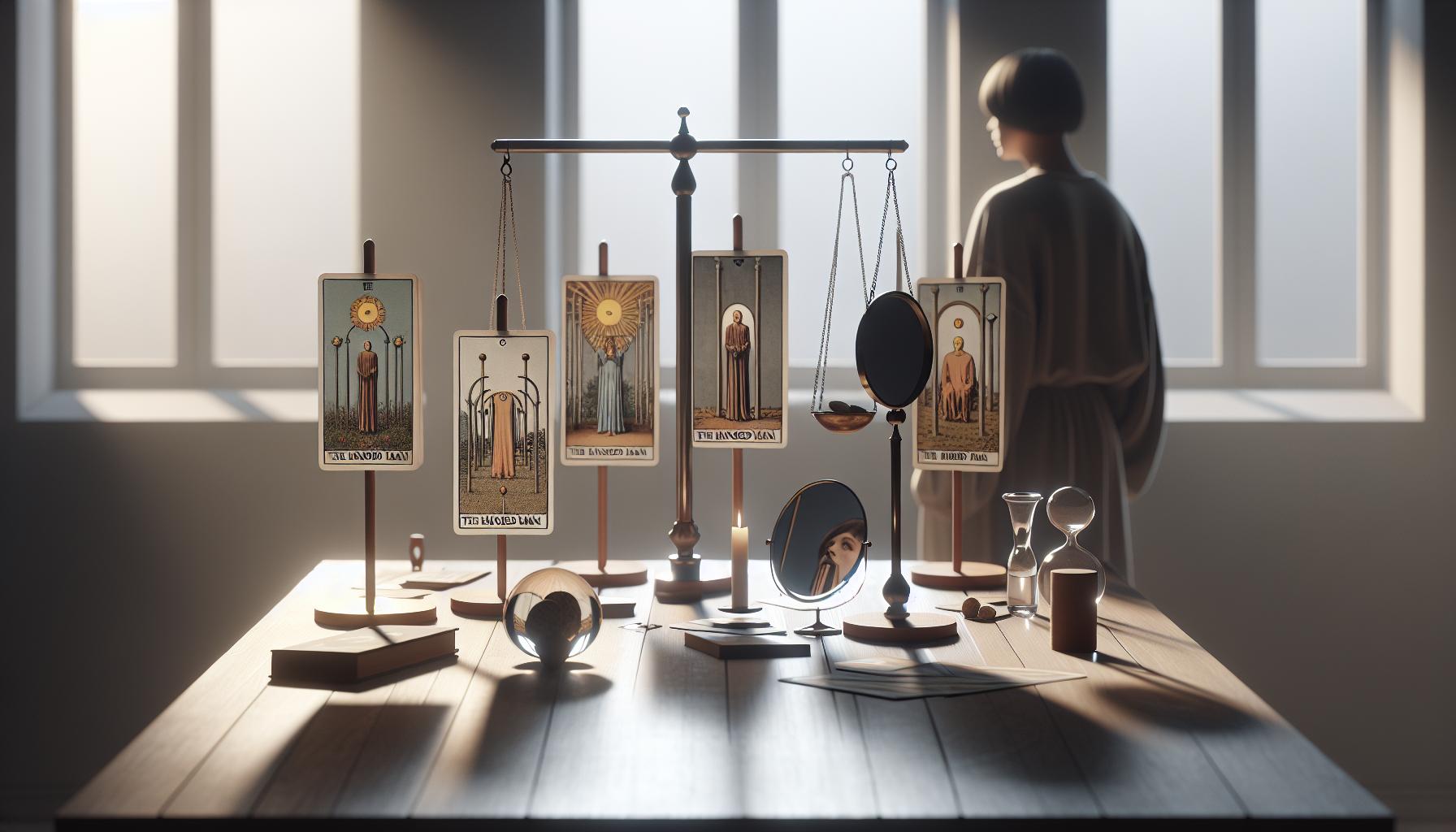 The Hanged Man in Different Tarot Spreads