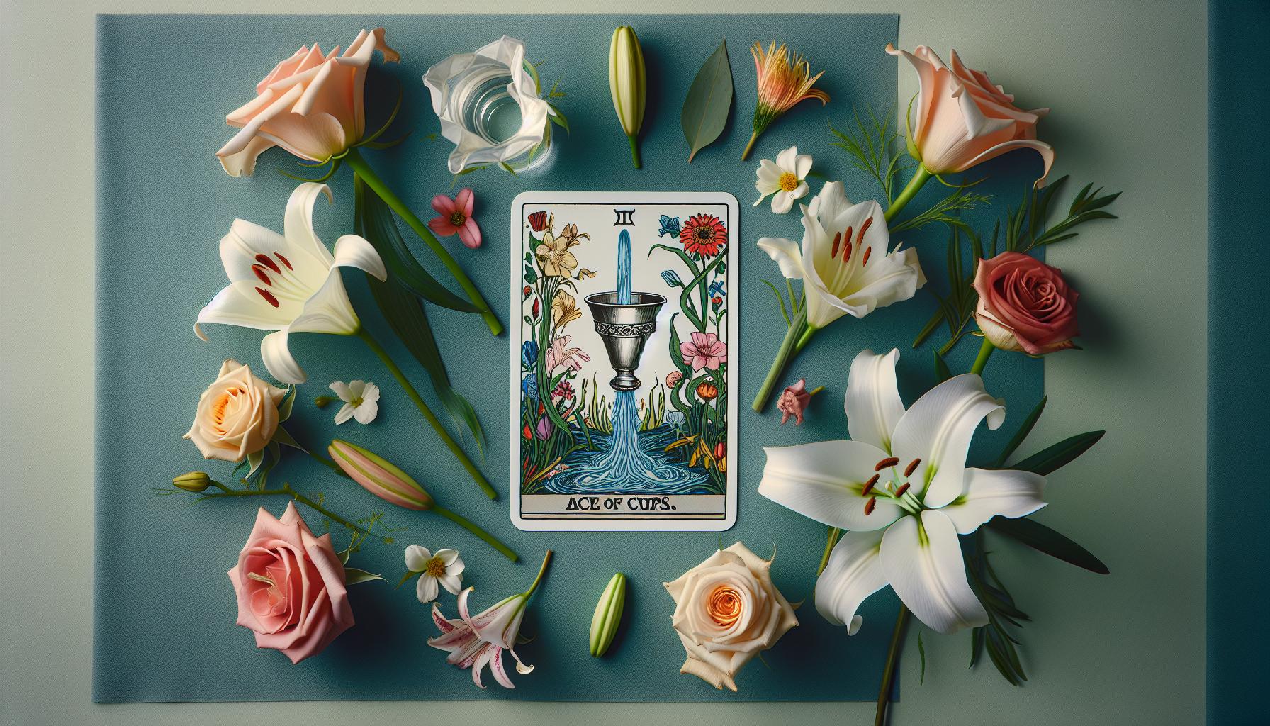 How the Ace of Cups Represents New Love