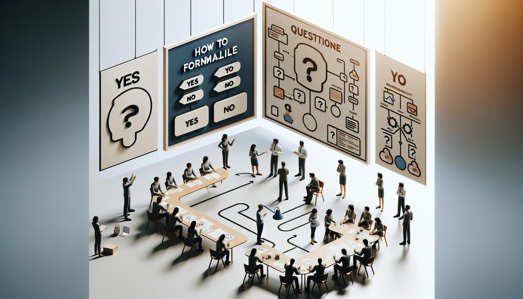 How to Formulate Yes or No Questions