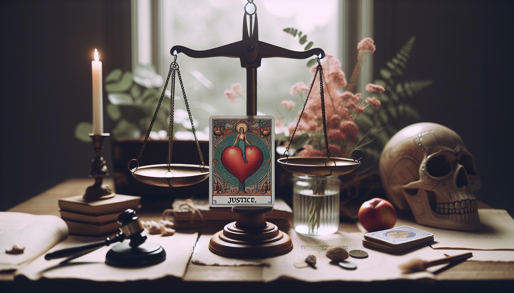 How to Interpret Justice in Love Readings