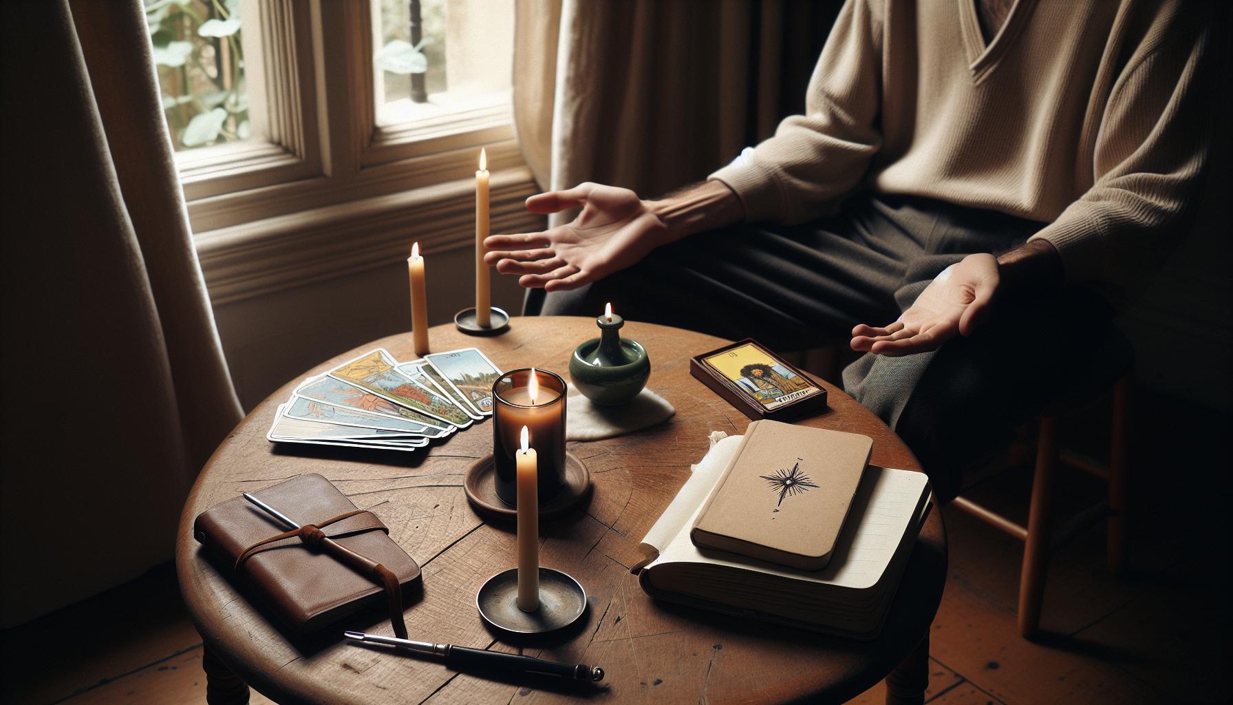 How to Set Intentions Before a Reading