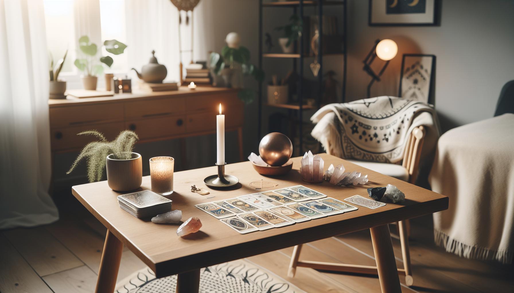 How to Set Up Your Tarot Reading Space