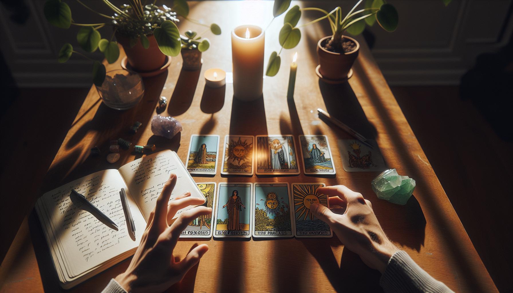 How Tarot Offers Current Moment Guidance