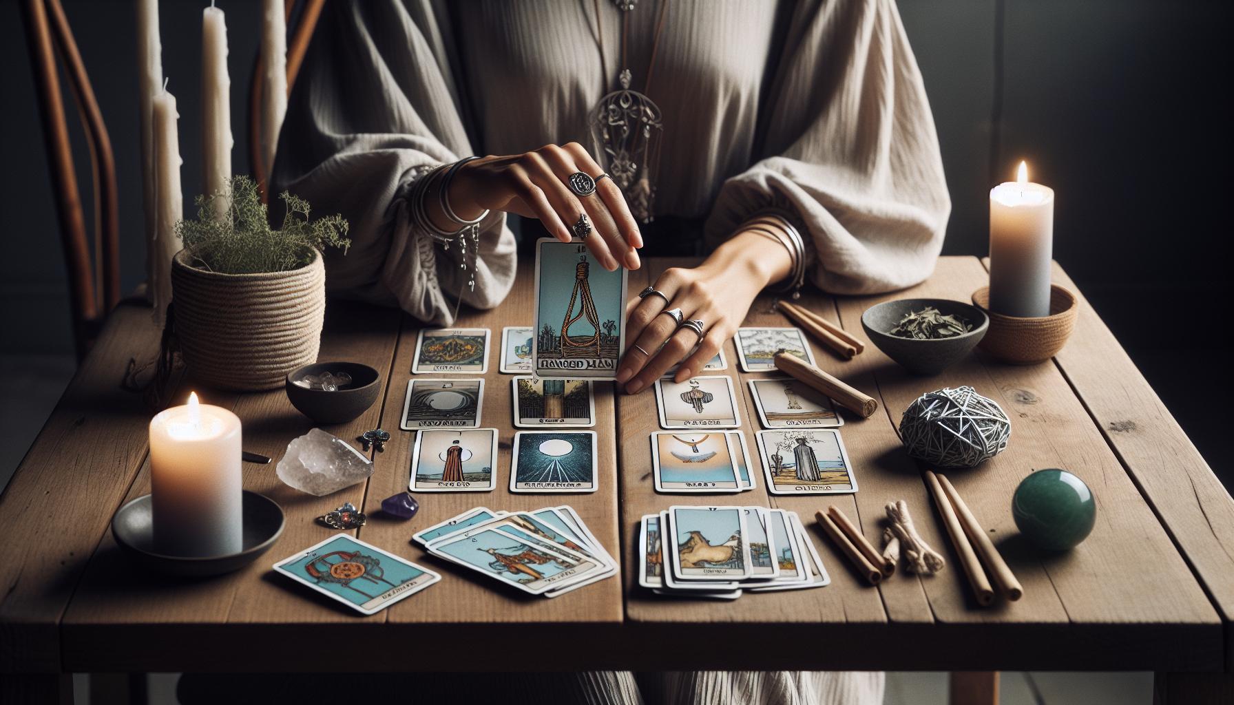 How to Use the Hanged Man in Tarot Spreads