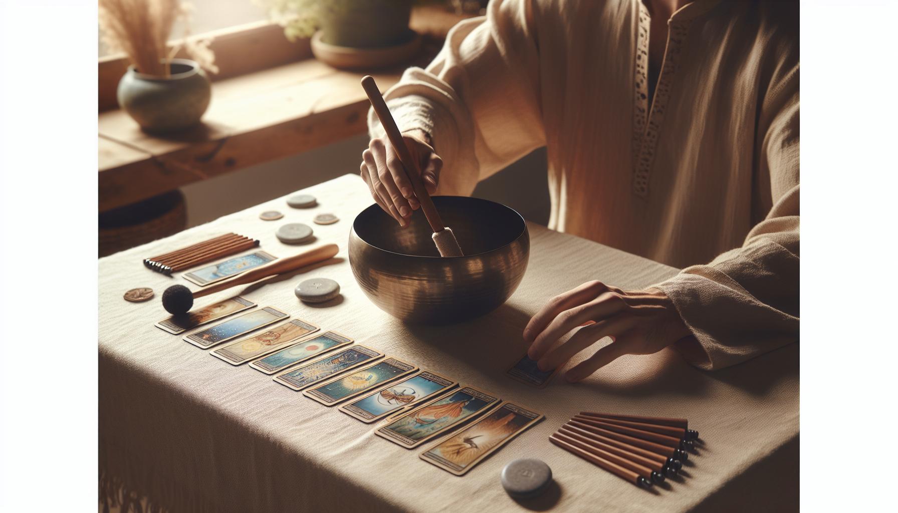 How to Use Sound to Cleanse Tarot Cards