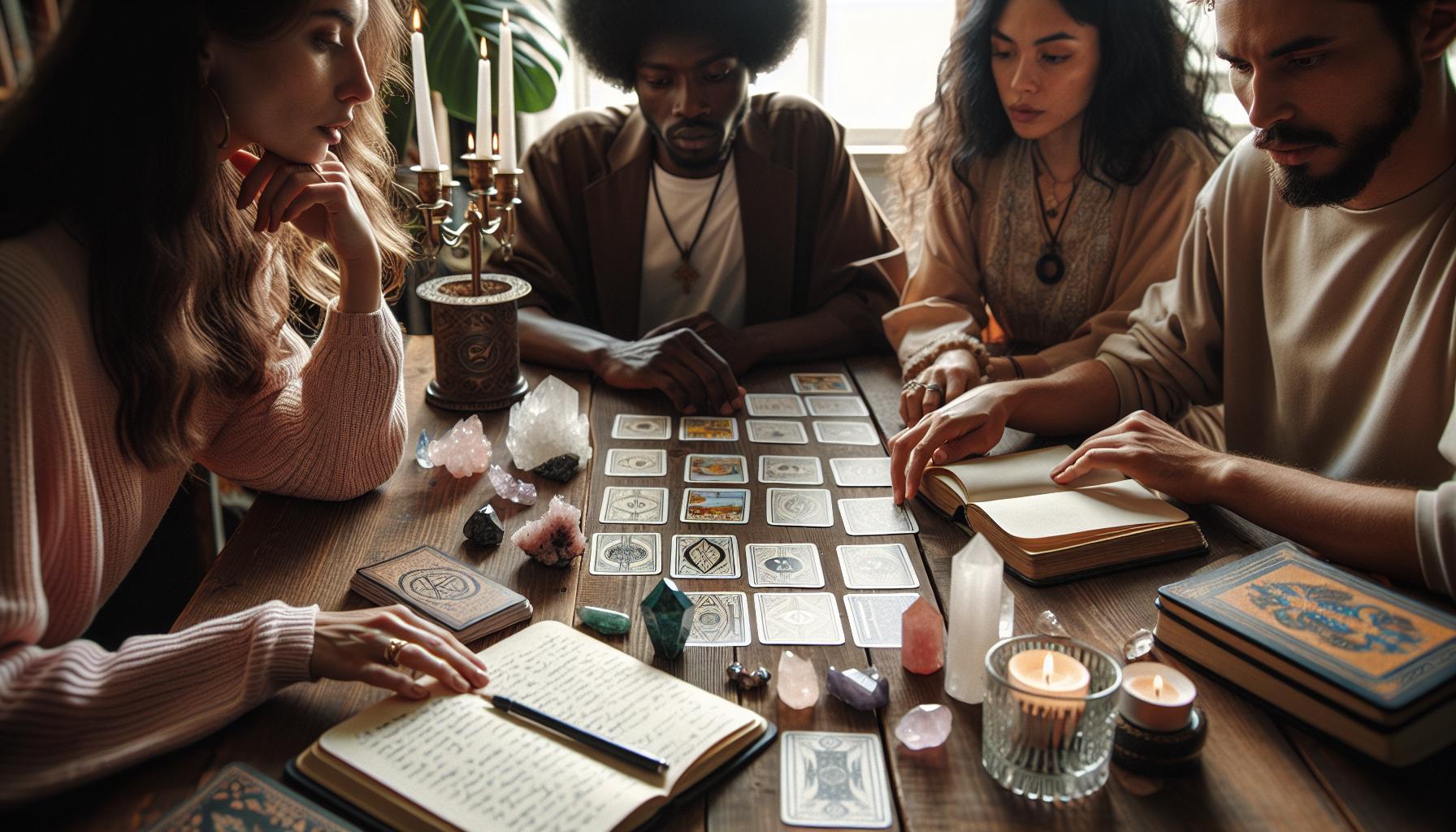 Interpretations in Different Tarot Spreads