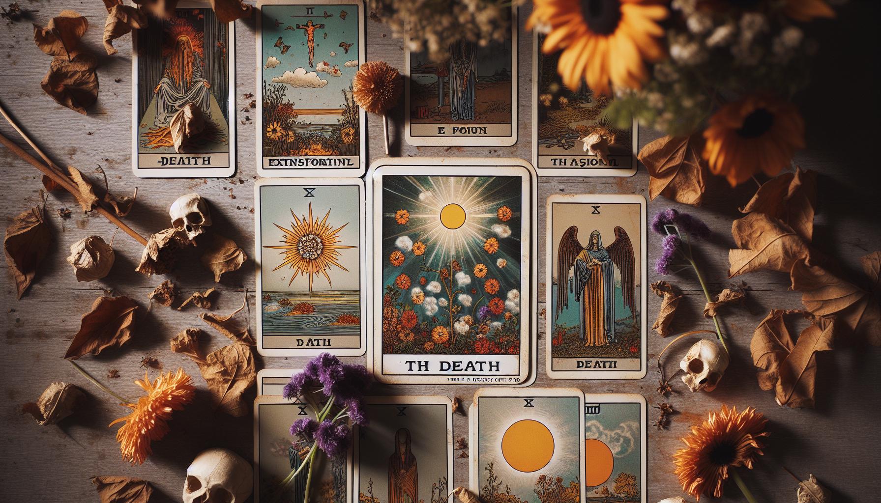 Interpreting the Death Card in Different Tarot Spreads