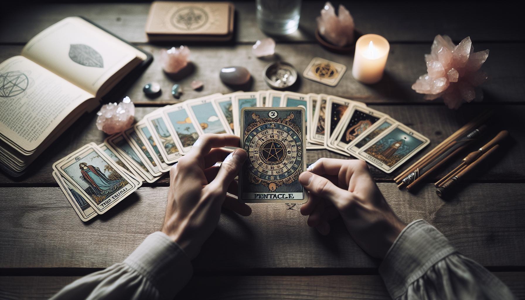 Interpreting the Pentacle Card in Tarot Readings