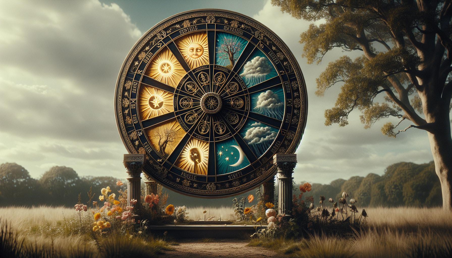 Interpreting the Wheel of Fortune: Upright vs. Reversed