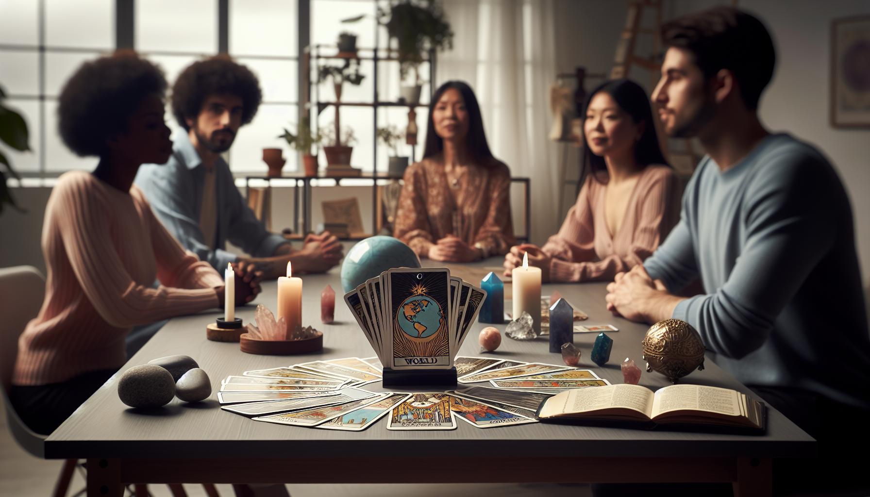 Interpreting the World Card in Different Spreads