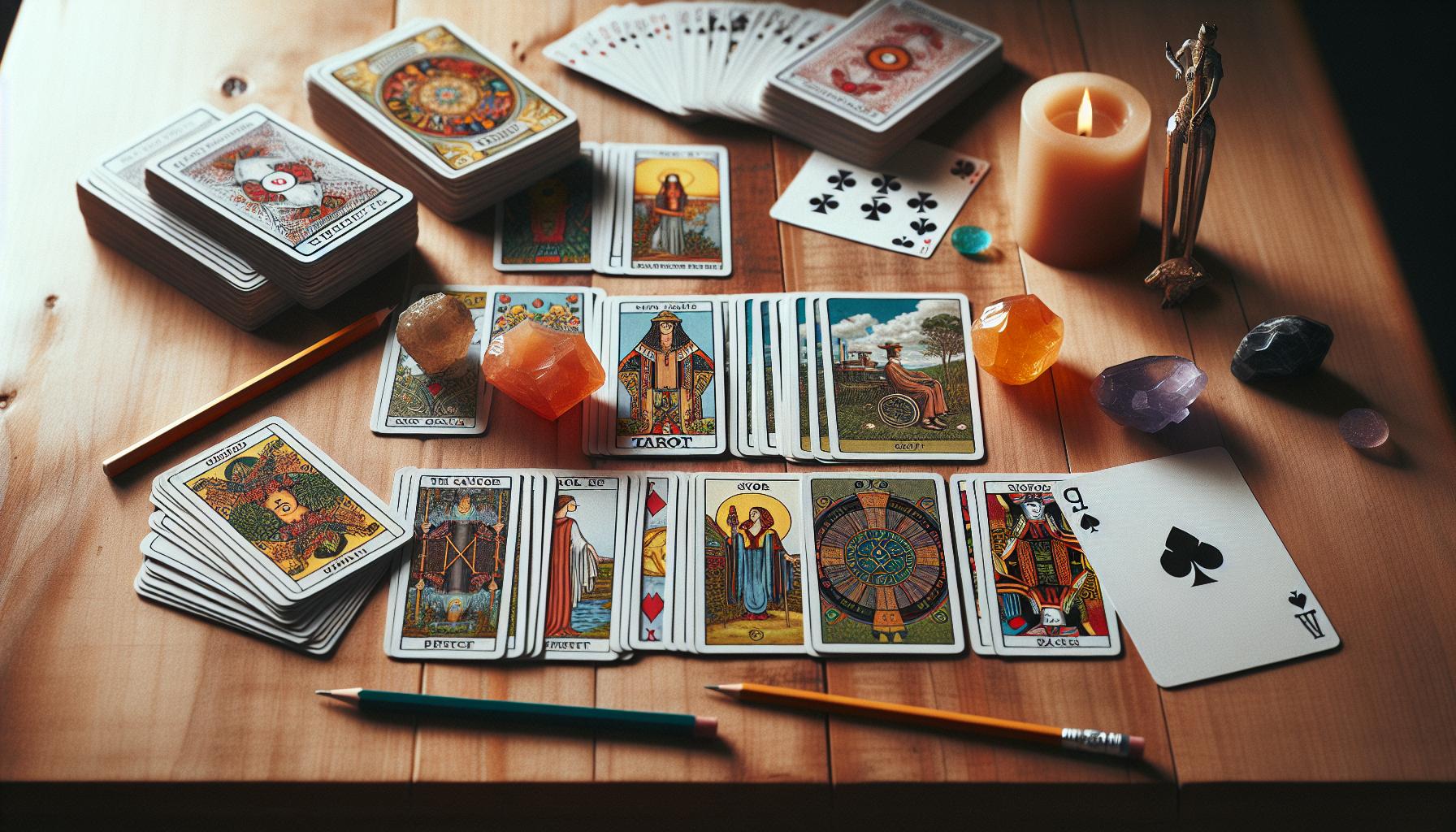 Key Differences Between Tarot and Regular Playing Cards
