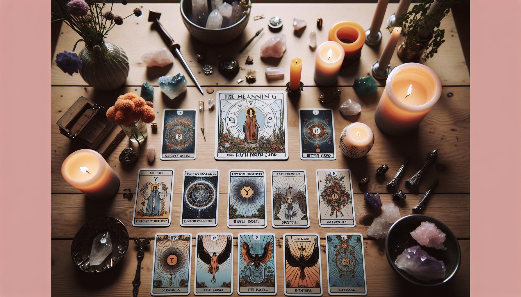 The Meaning Behind Each Birth Card