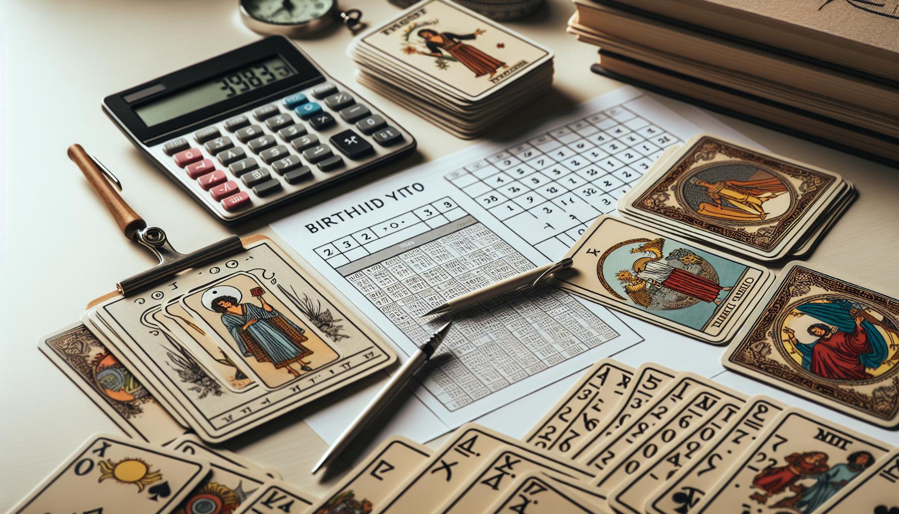 How to Find Birth Tarot Card? Easy Calculation Method