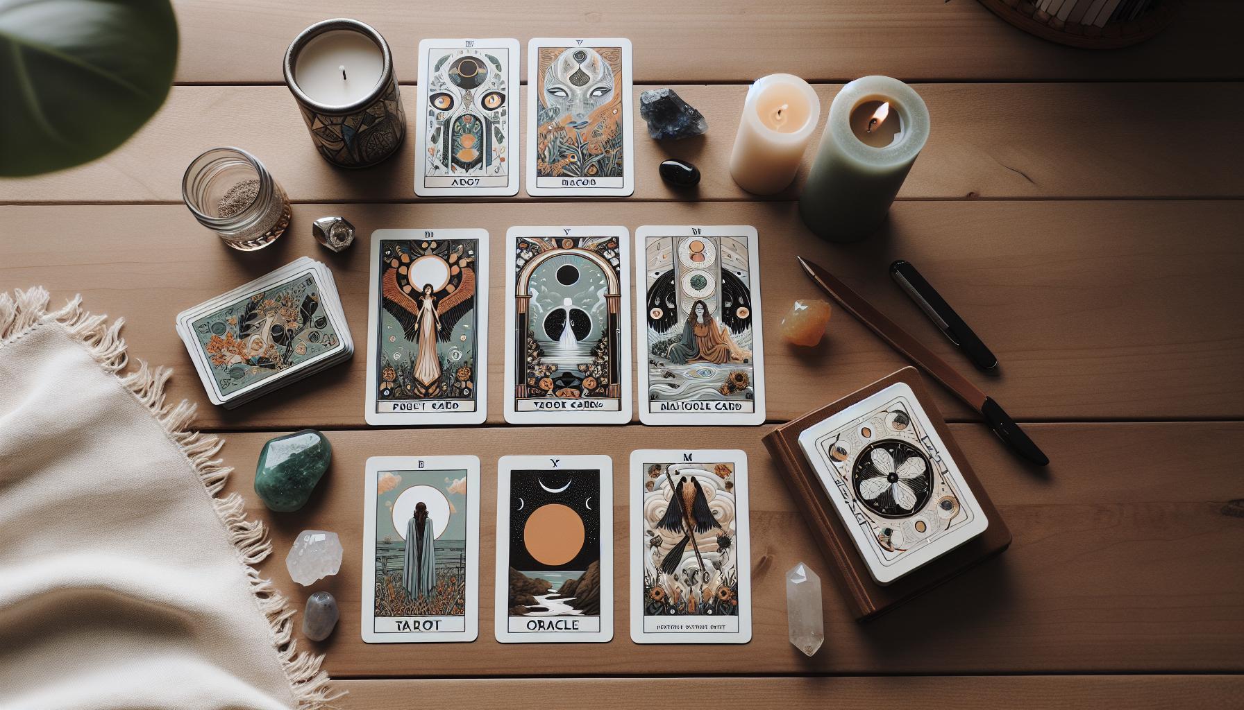 What Is the Difference Between Tarot and Oracle Cards? Clear