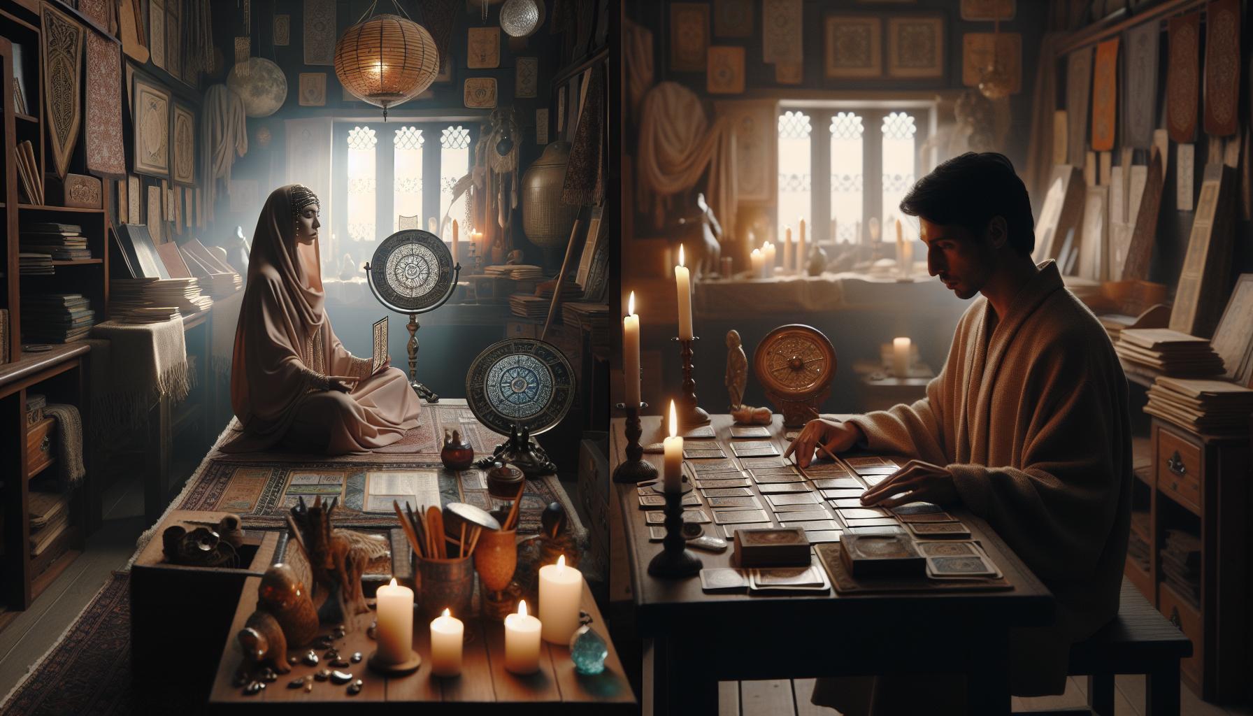 The Secret Life of the High Priestess in Different Spreads
