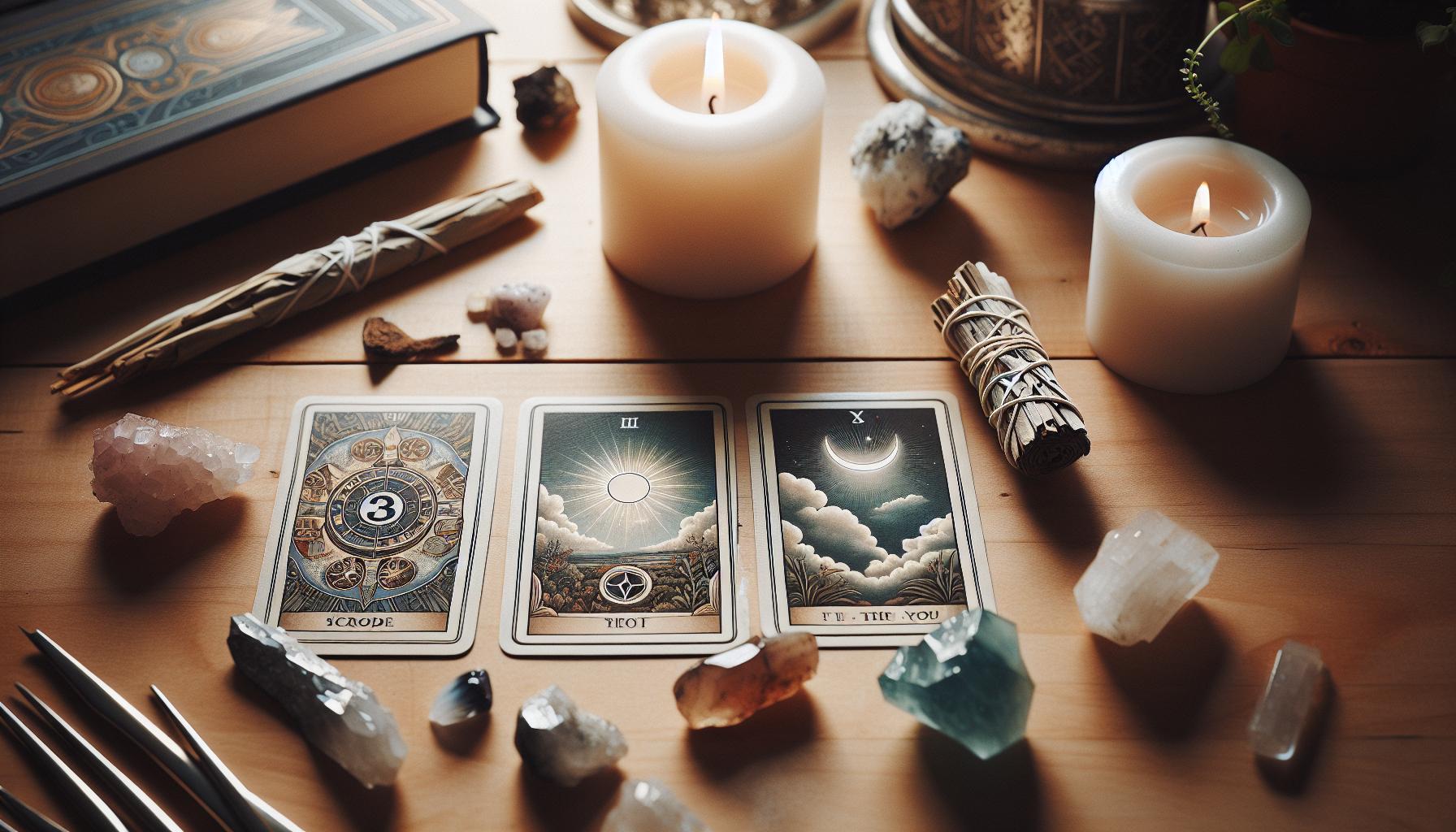 Setting Up Your 3 Card Tarot Reading
