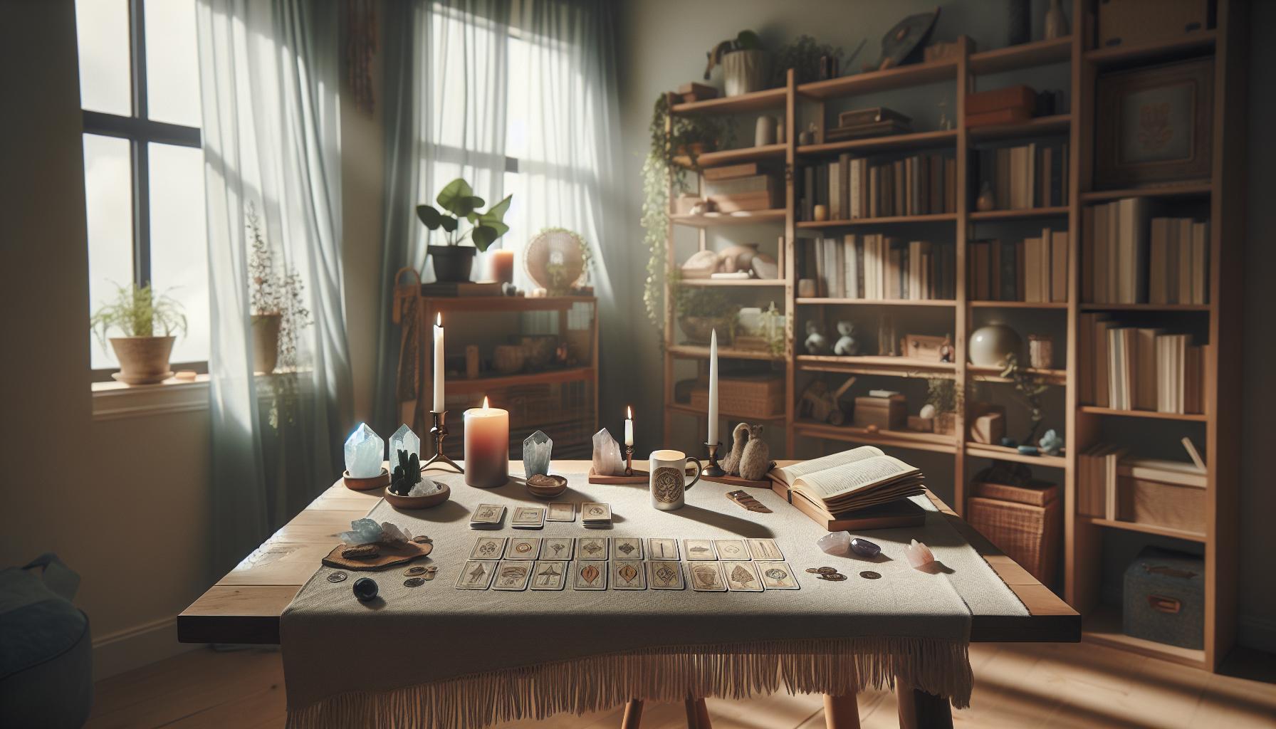 Setting Up Your Tarot Reading Space