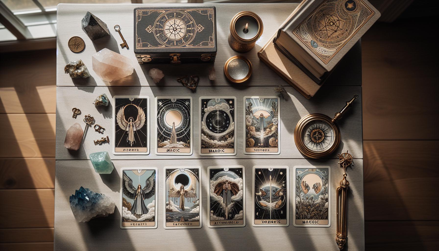 Tarot Spreads for A Darker Shade of Magic Deck