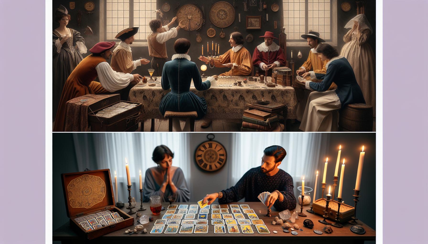 Tarot's Transition from Games to Divination