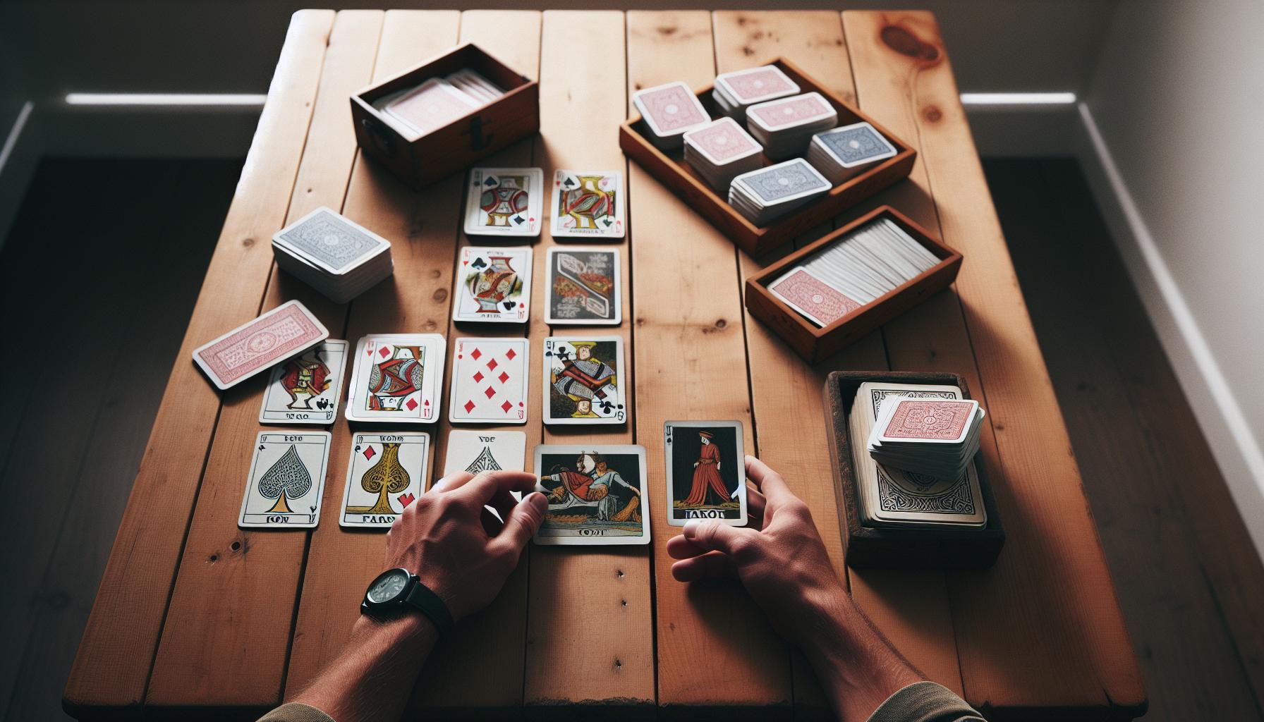 The Transition from Playing Cards to Tarot Decks