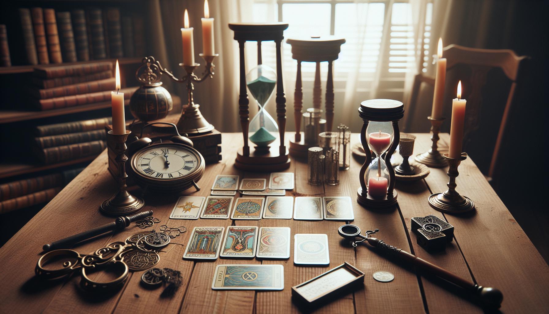 Understanding Tarot Spread Structures and Time