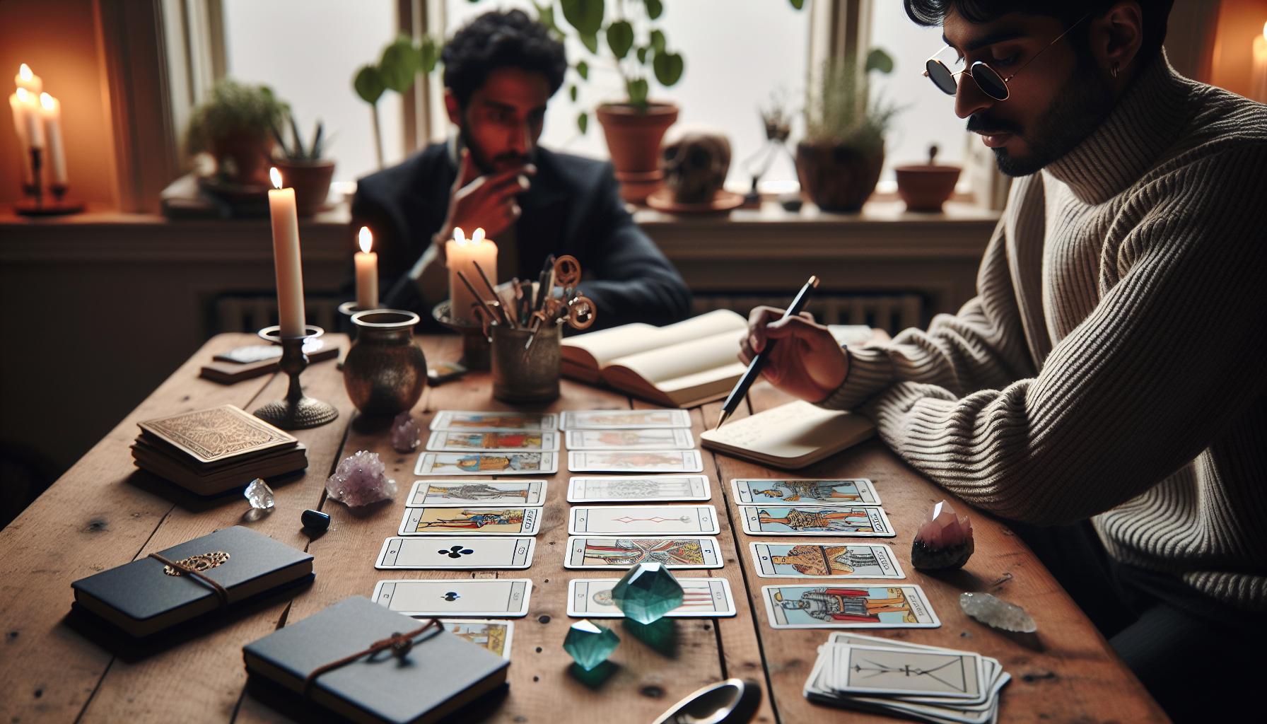 Using Knights for Decision-Making in Tarot Readings